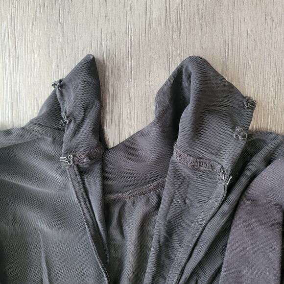 NWT‎ Anthropologie Maeve Layered Sheer Mini Dress in Black Size XS - Picture 4 of 12